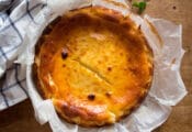 Tarta de queso y chirimoya: Receta